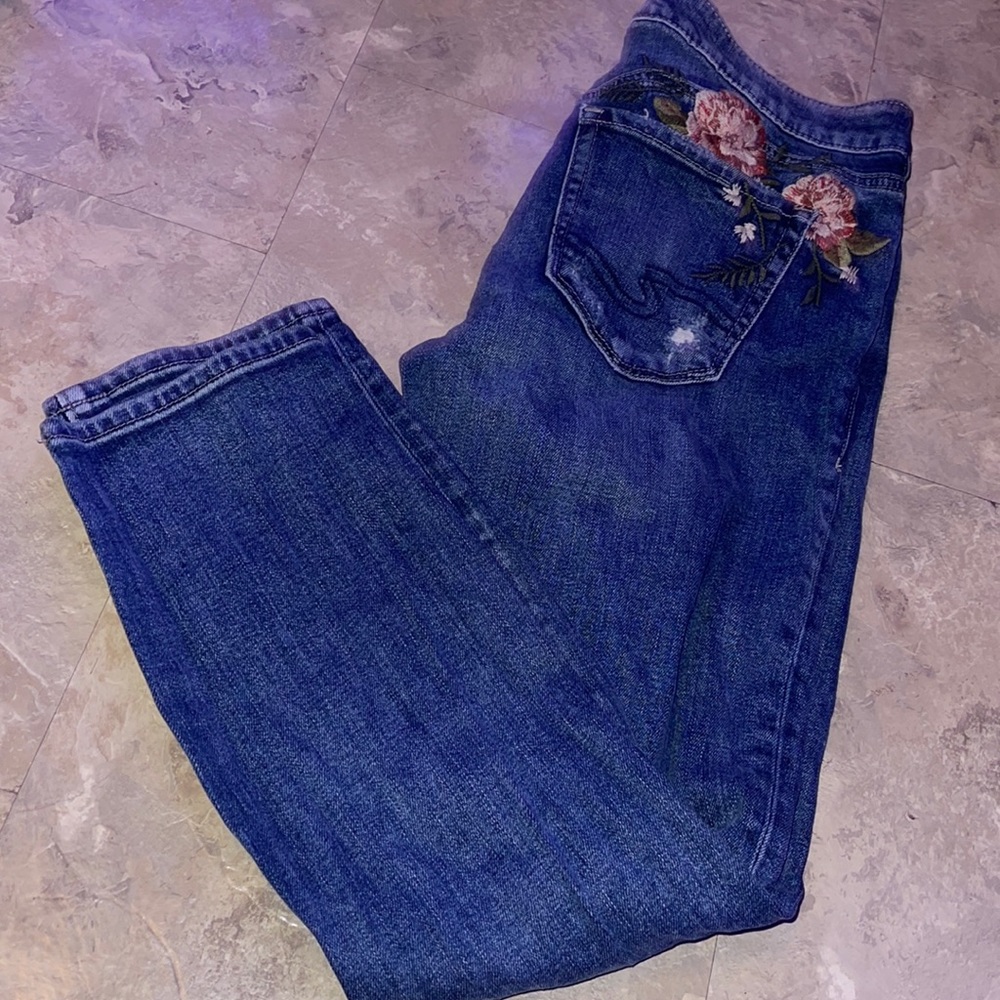 Silver jeans